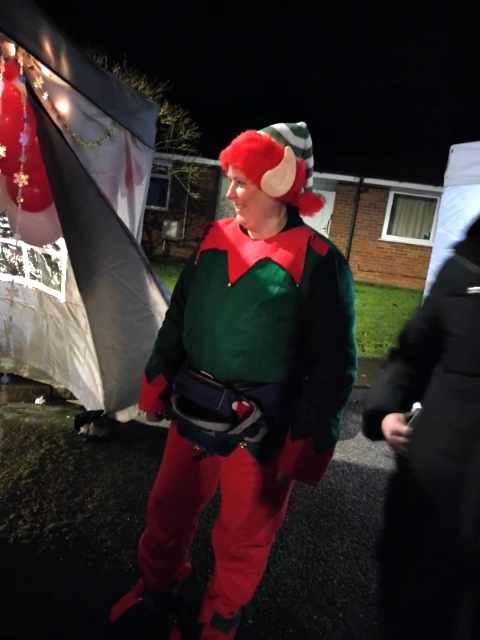 Lyme Green Community Park. Photo from Christmas Event 2024