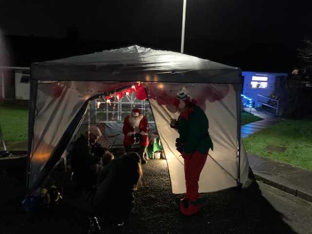 Lyme Green Community Park. Photo from Christmas Event 2024