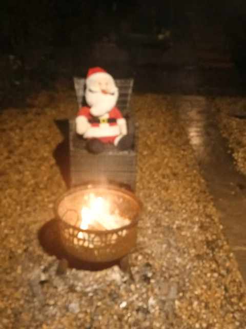 Lyme Green Community Park. Photo from Christmas Event 2024