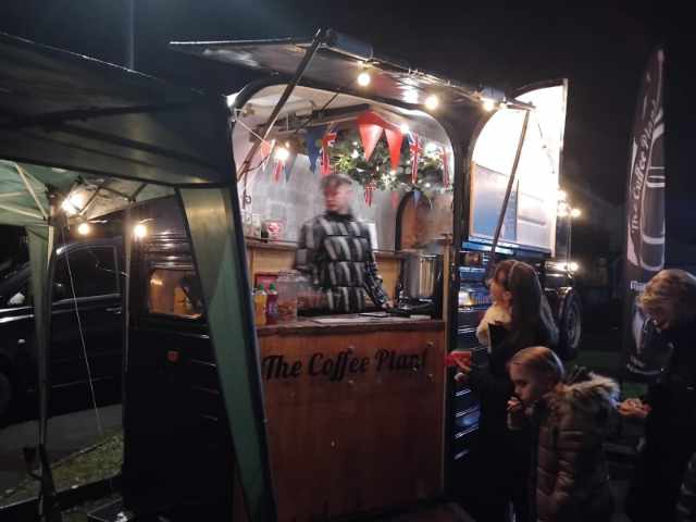 Lyme Green Community Park. Photo from Christmas Event 2024