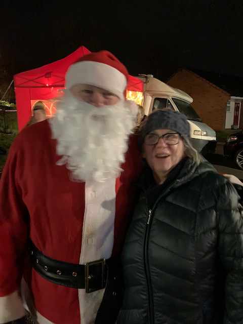 Lyme Green Community Park. Photo from Christmas Event 2024