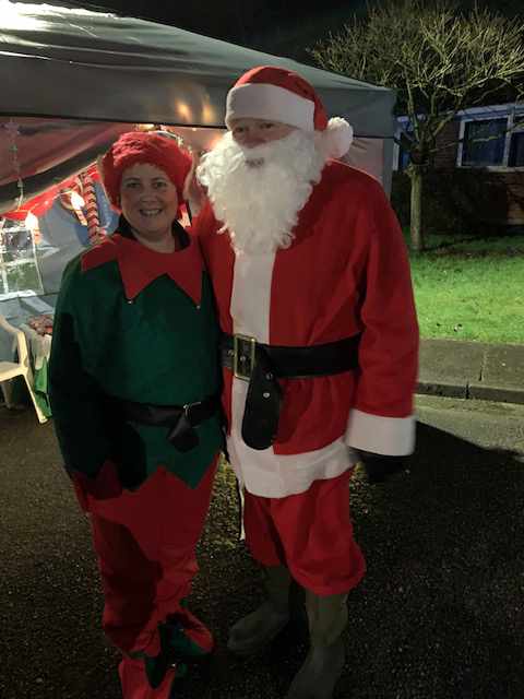 Lyme Green Community Park. Photo from Christmas Event 2024